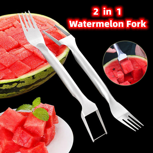 2-in-1 Wassermelonen-Gabelschneider